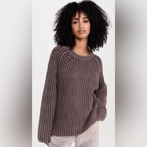 Free People Take Me Home Sweater Size Small in Gray